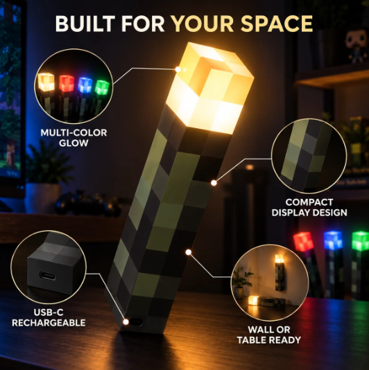 Minecraft Torch Light